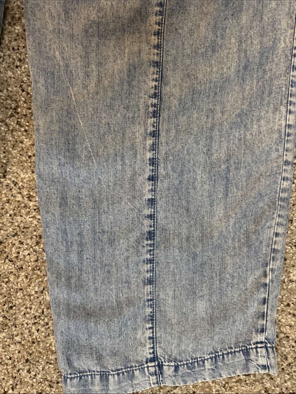 Jane + Delancey Light Blue Pull On Pant with Cord Belt & Elastic Back - Picture 13 of 13